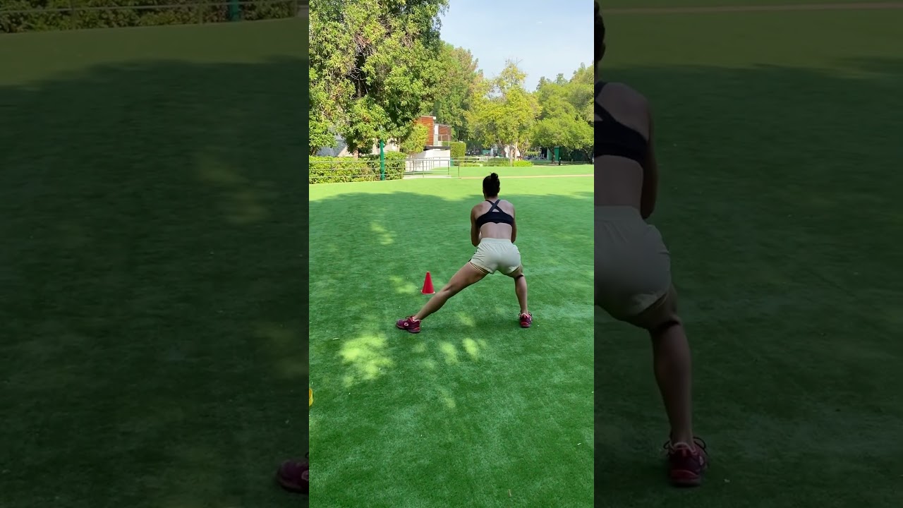 Dynamic Flexibility Warm - up for Tennis - Bernarda Pera #dubai #tennis #kondicija #warmup