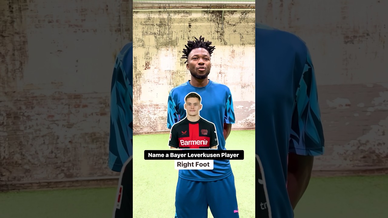 Name a Bayer Leverkusen Player ft Tapsoba 😍🙌 #shorts