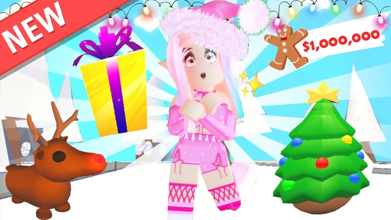 Reacting To The BRAND NEW CHRISTMAS UPDATE In Adopt Me! Adopt Me HUGE UPDATE