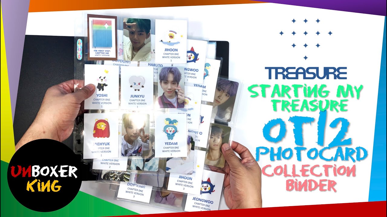 PHOTOCARD BINDER UPDATES NO. 3 || STARTING MY TREASURE OT12 COLLECTION || KPOP PC COLLECTION