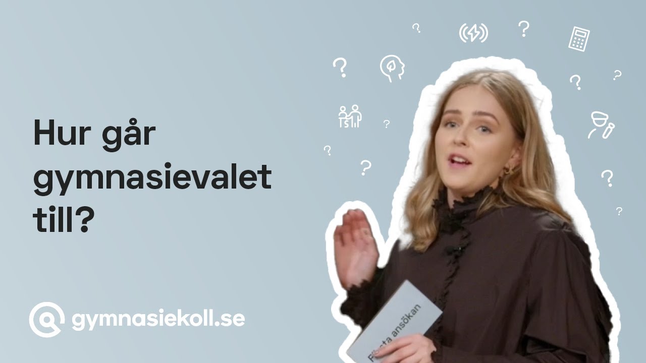 Hur g&aring;r gymnasievalet till? | Gymnasiekoll.se
