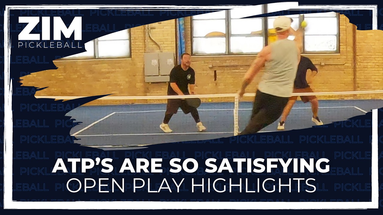 ATP's Are So Satisfying | Open Play Highlights | Big City Pickle - West Loop | Zim Pickleball