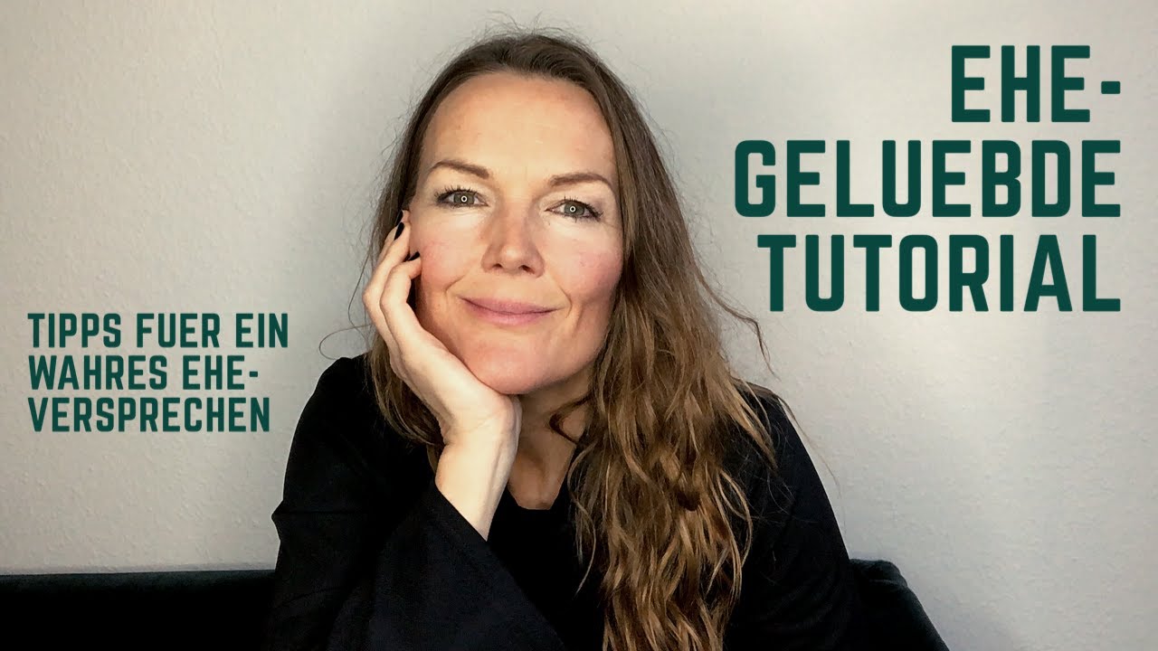 EHEGELÜBDE TUTORIAL inkl. Bonustipp bei akuter Zeitnot - Isabella Rose
