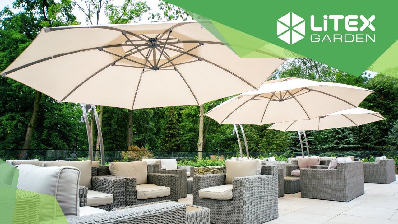 Litex Garden - Parasol Ibiza - Instrukcja wymiany poszycia