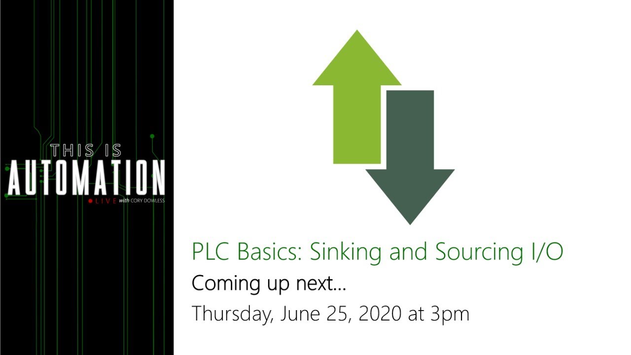 PLC Basics: Sinking and Sourcing I/O