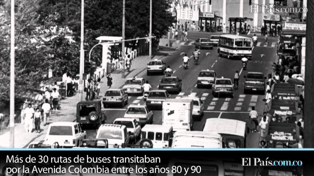 Avenida Colombia: un recorrido nostálgico de ayer a hoy