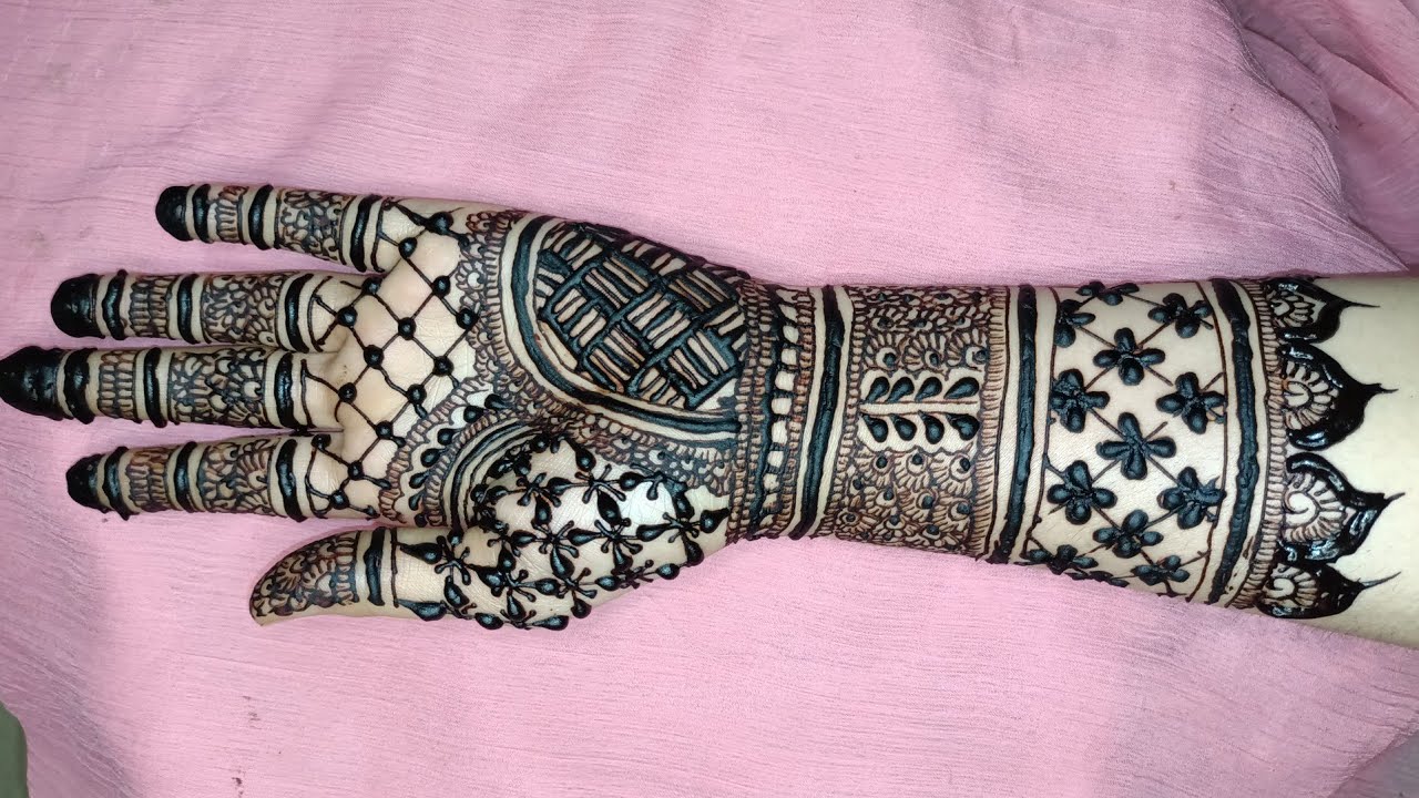 Latest Dubai Floral Gulf Leaves Mehndi Henna Design for 2026｜Step by Step Easy Tutorial｜Henna Fever