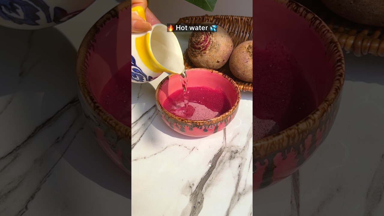 Beetroot face mask for healthy glowing skin🧚&zwj;♀️#youtubeshorts #trendingshorts#ashortaday#beautytips