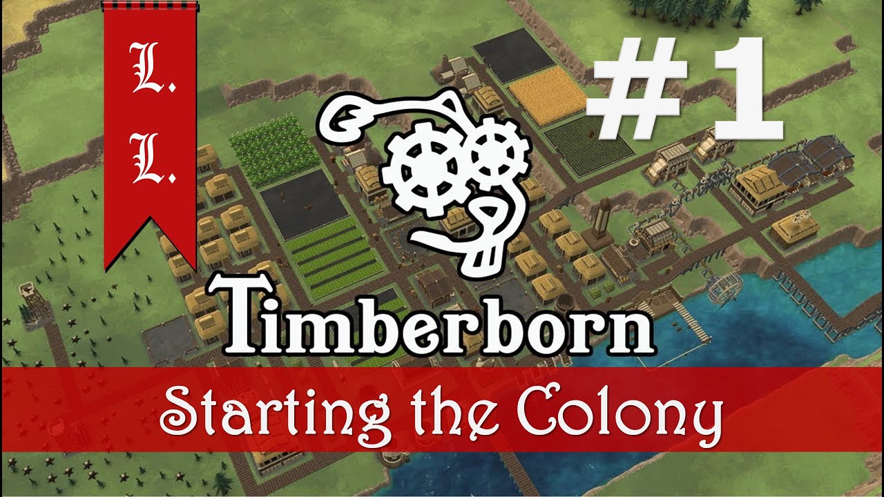 Timberborn Closed beta - Starting the colony #1