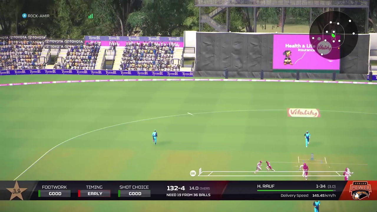 Cricket 26 | Bil v Amir