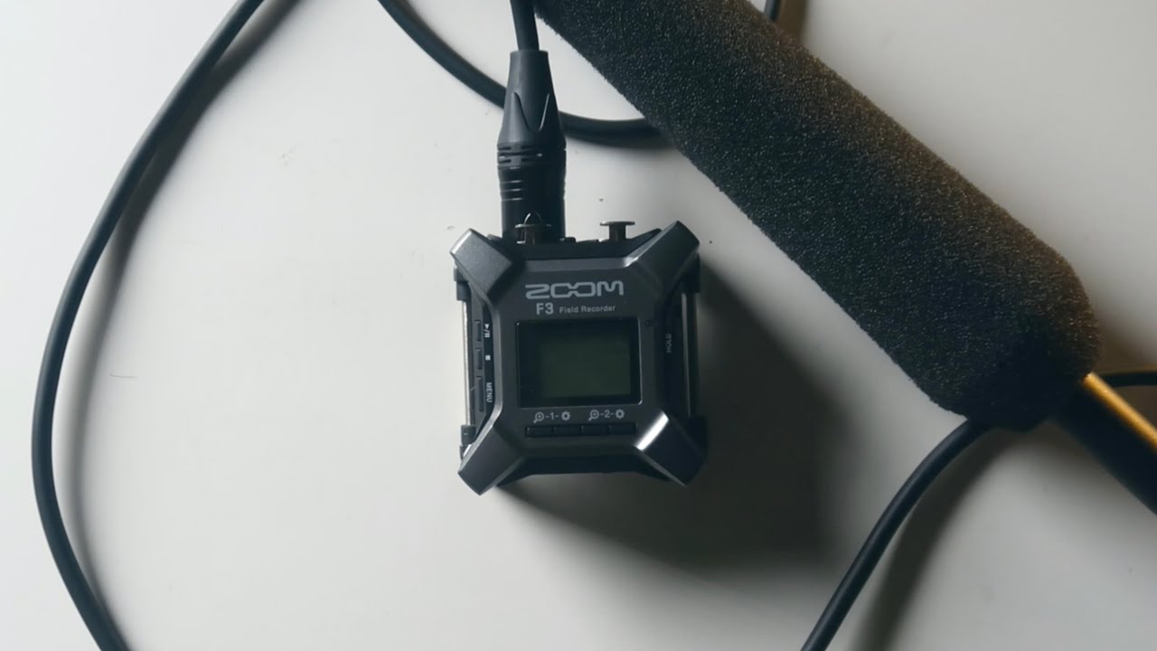 Zoom F3 Unboxing