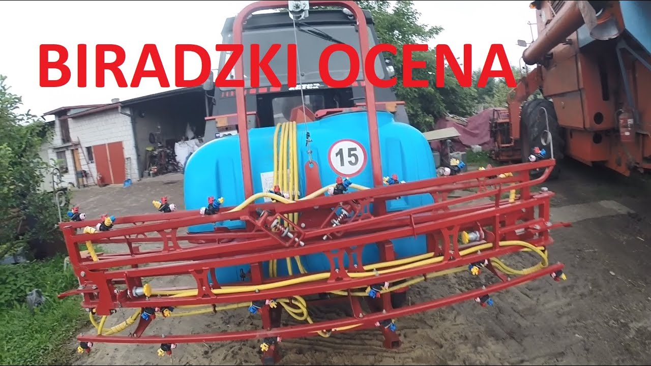 Ocena opryskiwacza Biardzki 600L po dwóch latach użytkowania. Rzetelna opinia.