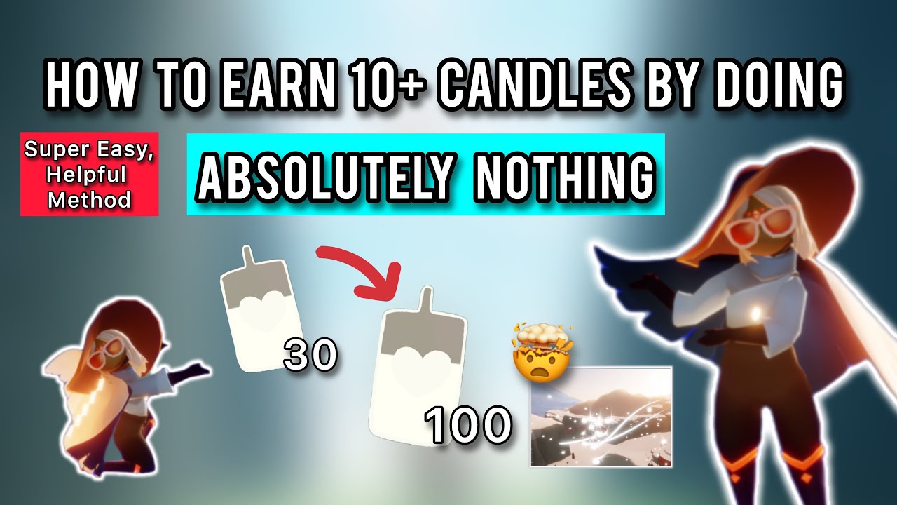 How To Earn 10 Candles By Doing Absolutely NOTHING | Super Easy | Sky CoTL