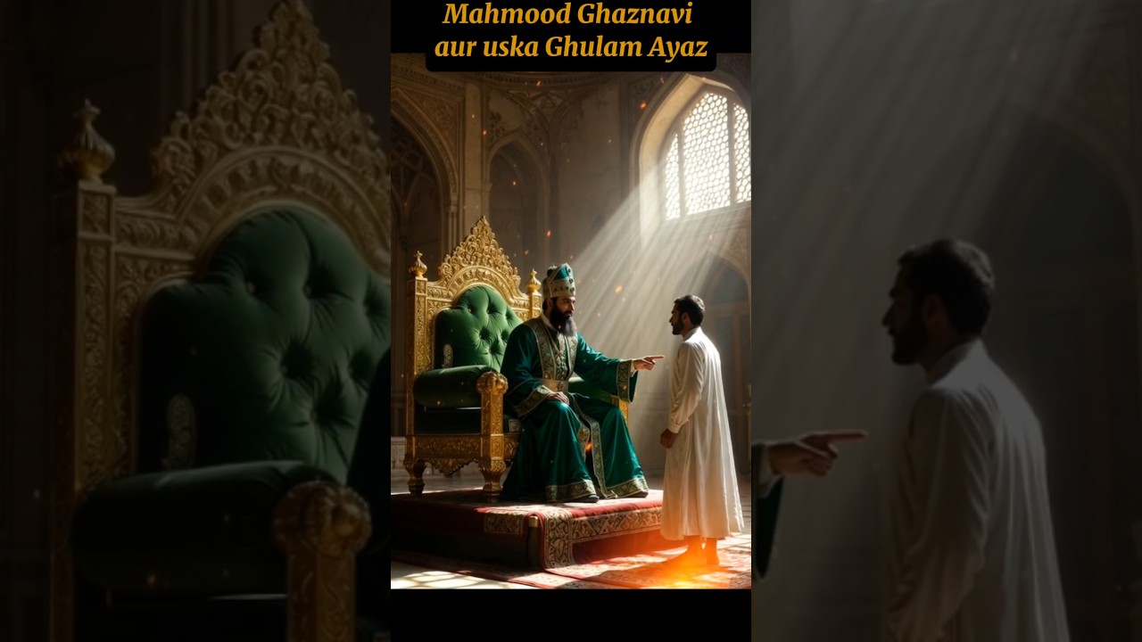 Mahmood Ghaznavi Aur Ayaz 🔥 Wafadari Ka Be-Misal Waqiya 💯 Islamic Shorts