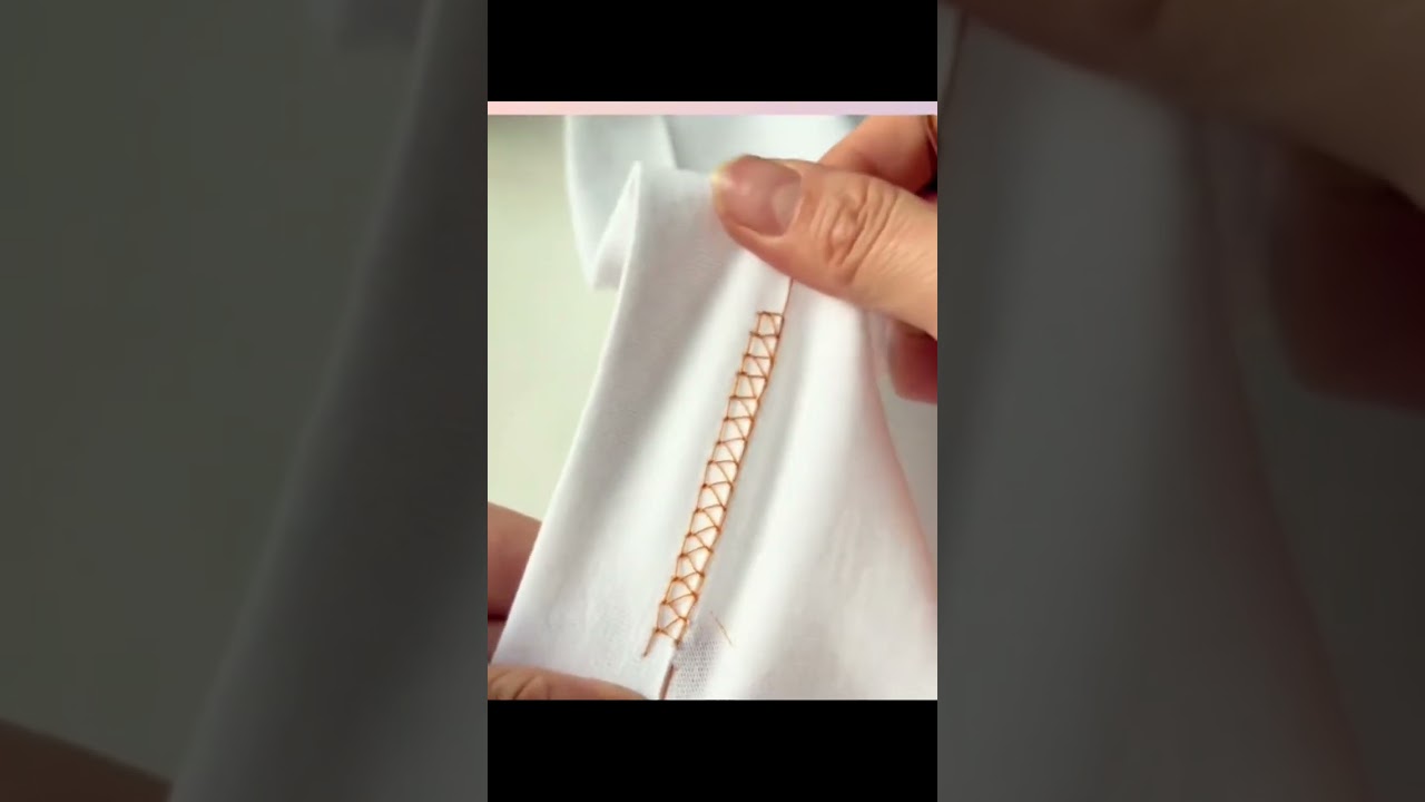 Costura Overlock sin Maquina de Coser 🤩