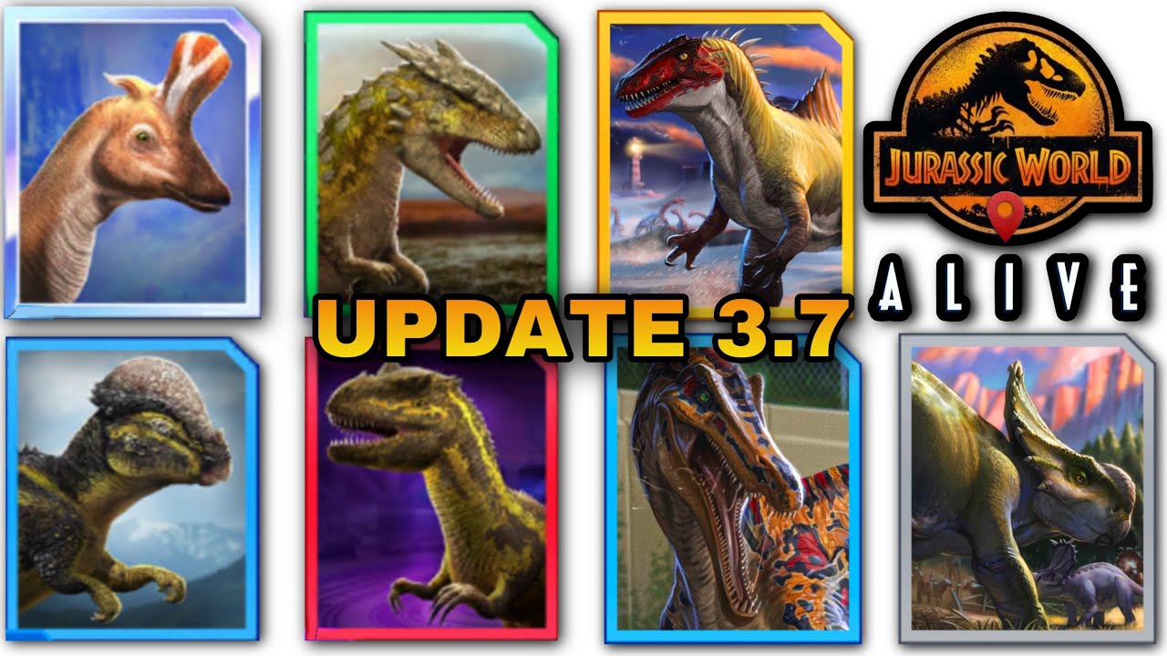 BRAWL UPDATE For Jurassic World Alive 3.7 | Becklespinax Jurassic World Chaos Theory Speculation