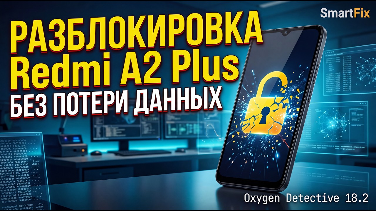 Xiaomi Redmi A2 Plus | Без потери данных  | Oxygen Forensic Detective 18.2 |   SmartFix Service