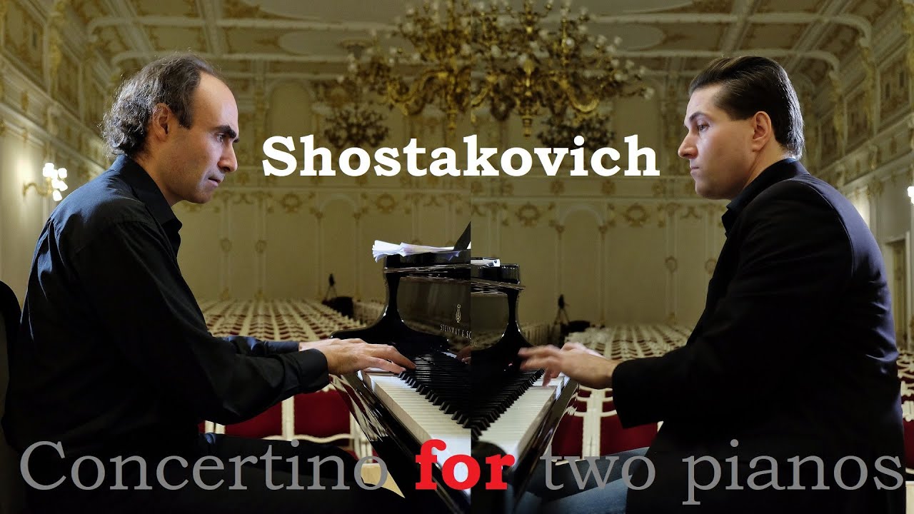Dmitri Shostakovich - Concertino for 2 pianos, op.94 09.12.2018 Oleg Vainshtein & Stanislav Solovyov