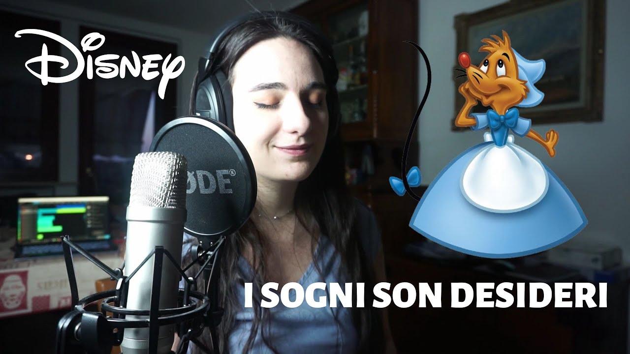 CENERENTOLA - I SOGNI SON DESIDERI (A dream is a wish your heart makes) Live cover by Elena Borroni