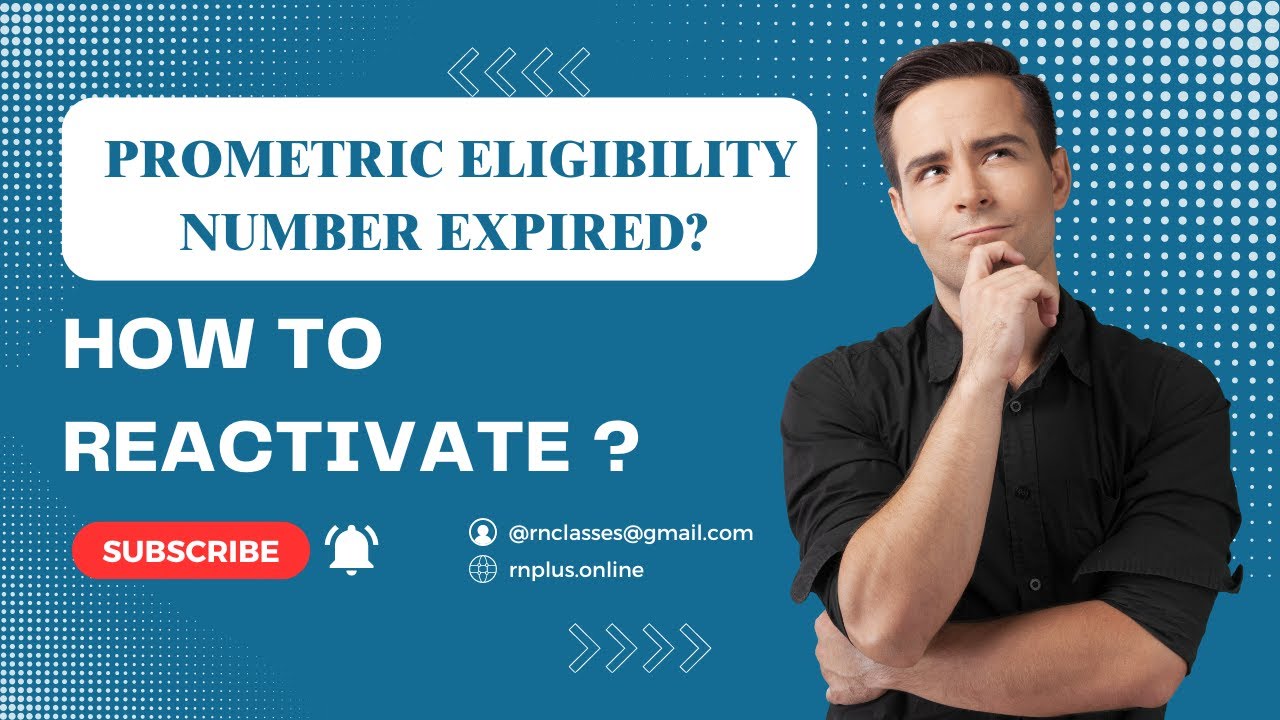 Prometric Exam: How to React Your Eligibility Number# Reactivate  Saudi Prometric Eligibility Number