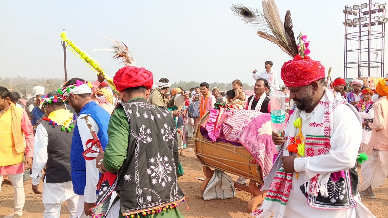 बढ़ा ढ़ोल नृत्य | आदिवासी सांस्कृतिक एकता महासम्मेलन बुरहानपुर 2026 Tribal Dance Video 01