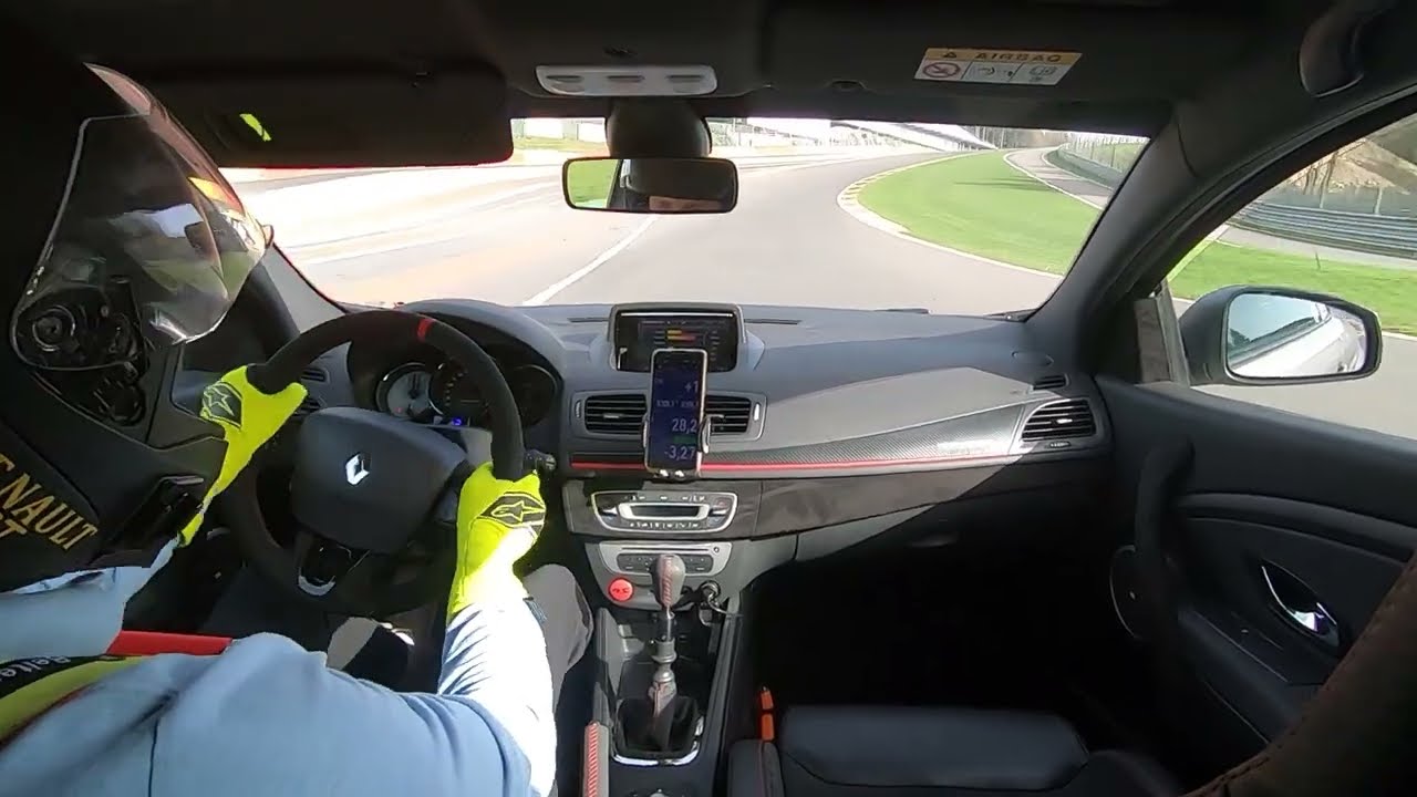 Spa Francorchamps  2:59.26 lap megane 3rs trophy - javelin trackday 08-04-2024