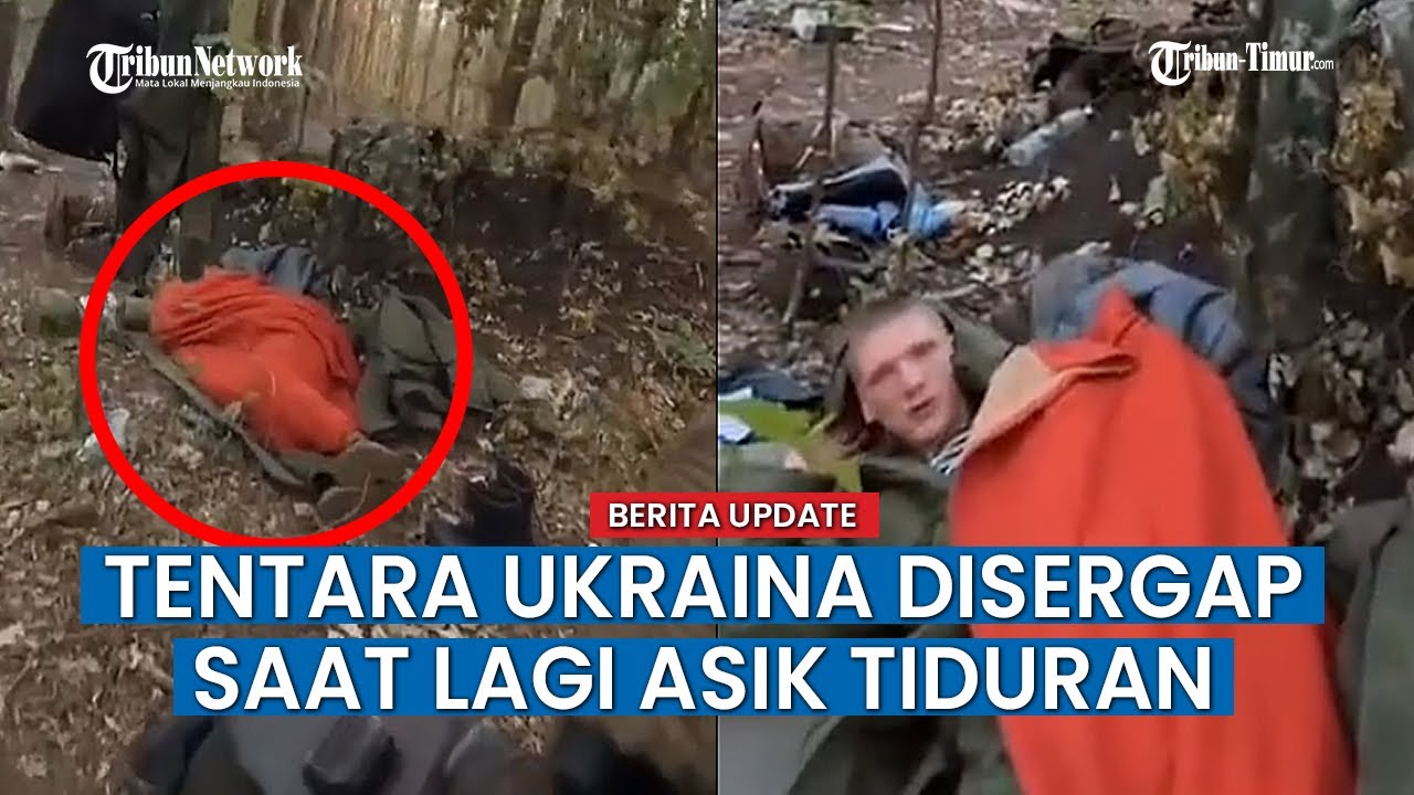 Tentara Ukraina Tertidur Sendiri dengan Selimut Mendadak Disergap Pasukan Rusia
