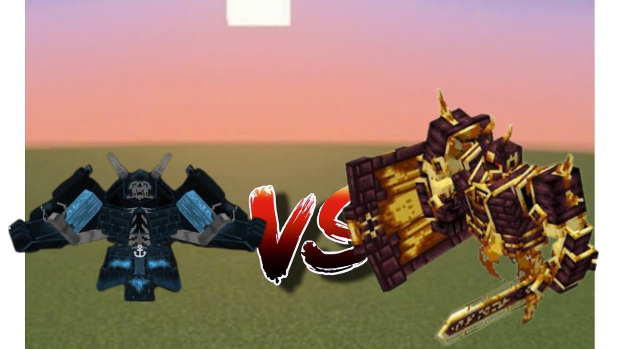 The immortal by @MikkaelHercules vs ignis by I do not know  Minecraft bedrock