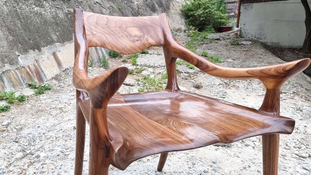 말루프 로벡체어 만들기-2편/  Sam Maloof Low-back Chair