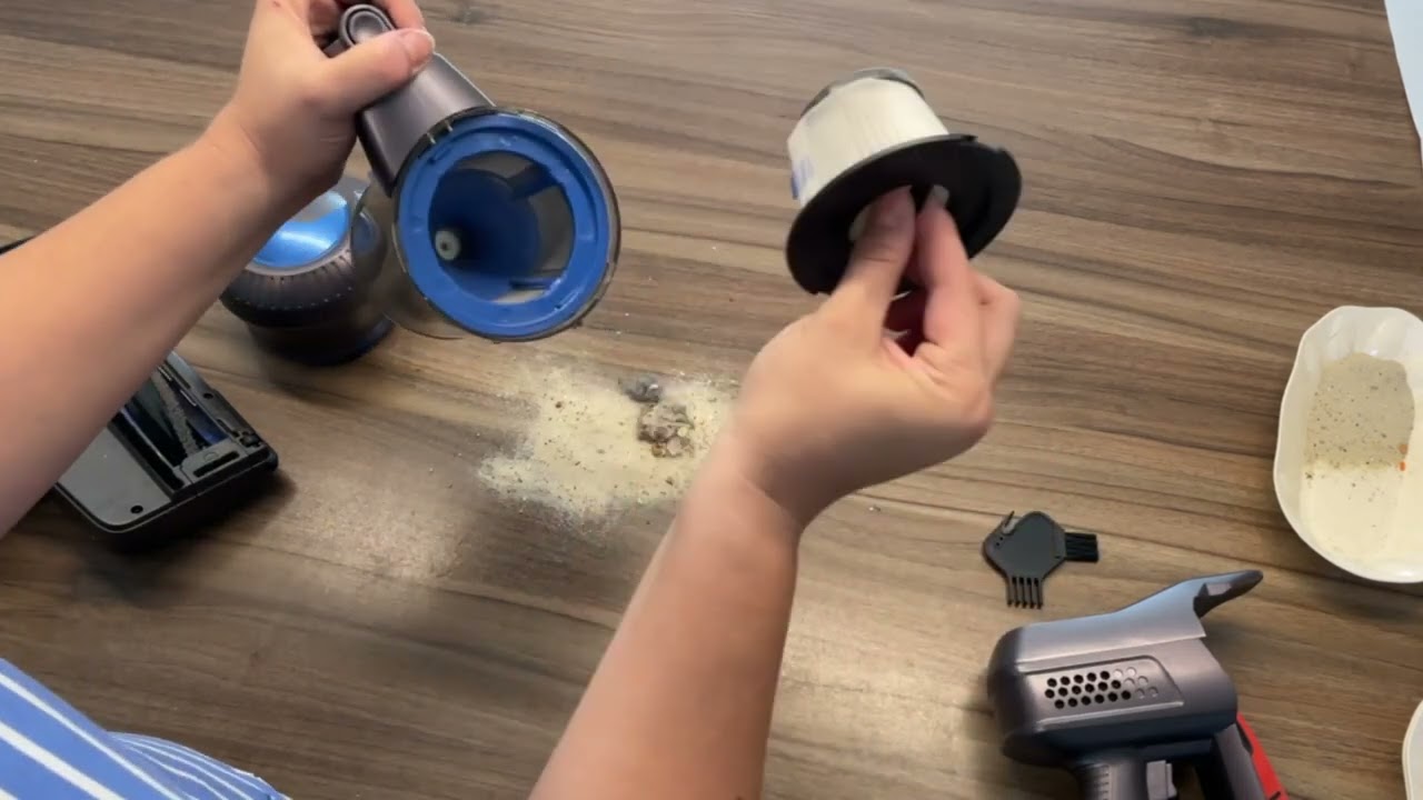 Greenote Akku Staubsauger reinigen