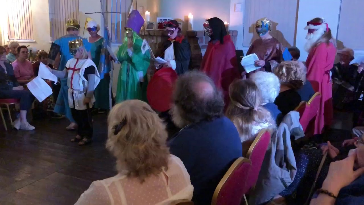 Sigginstown Mummers Play at Tacumshane Old School August 2019