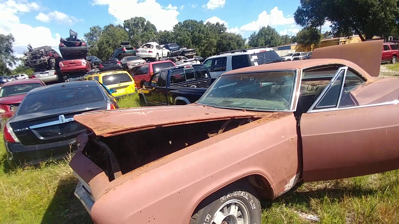 1966 Chevy Impala SS junk yard find