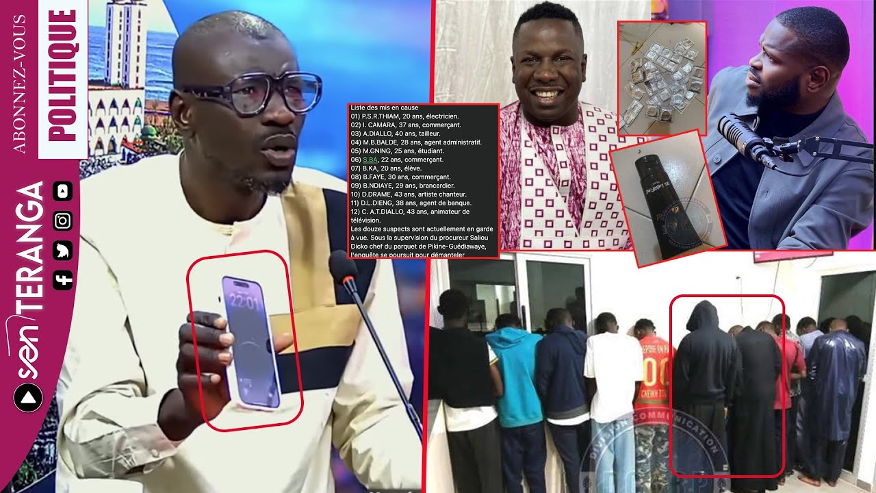 Urgent - Abdou Karim balance en direct la liste des autorités arrêtées après Pape Cheikh et Djiby Dr