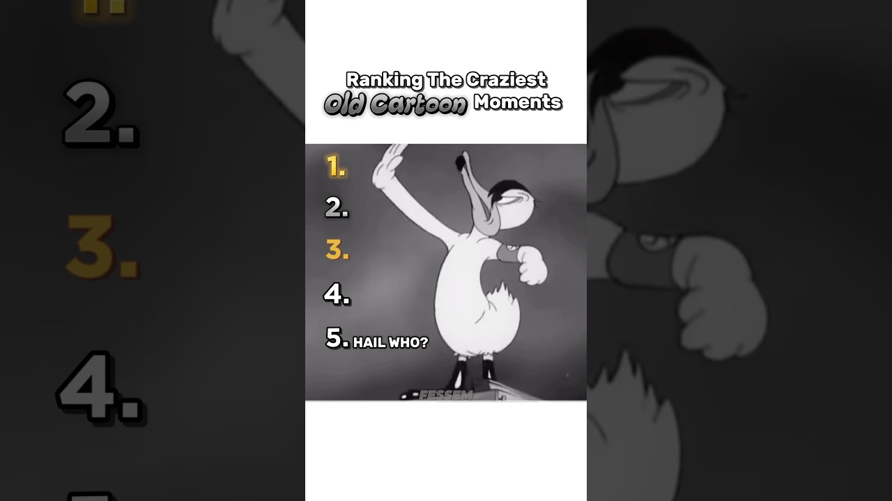 The Craziest Old Cartoon Moments ranked 😭 pt.20 #tiktok #shorts #funny
