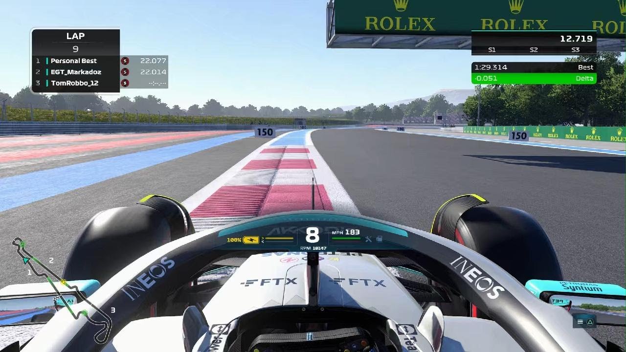 F1 22 France World Record Hotlap + Setup (1:29.246)