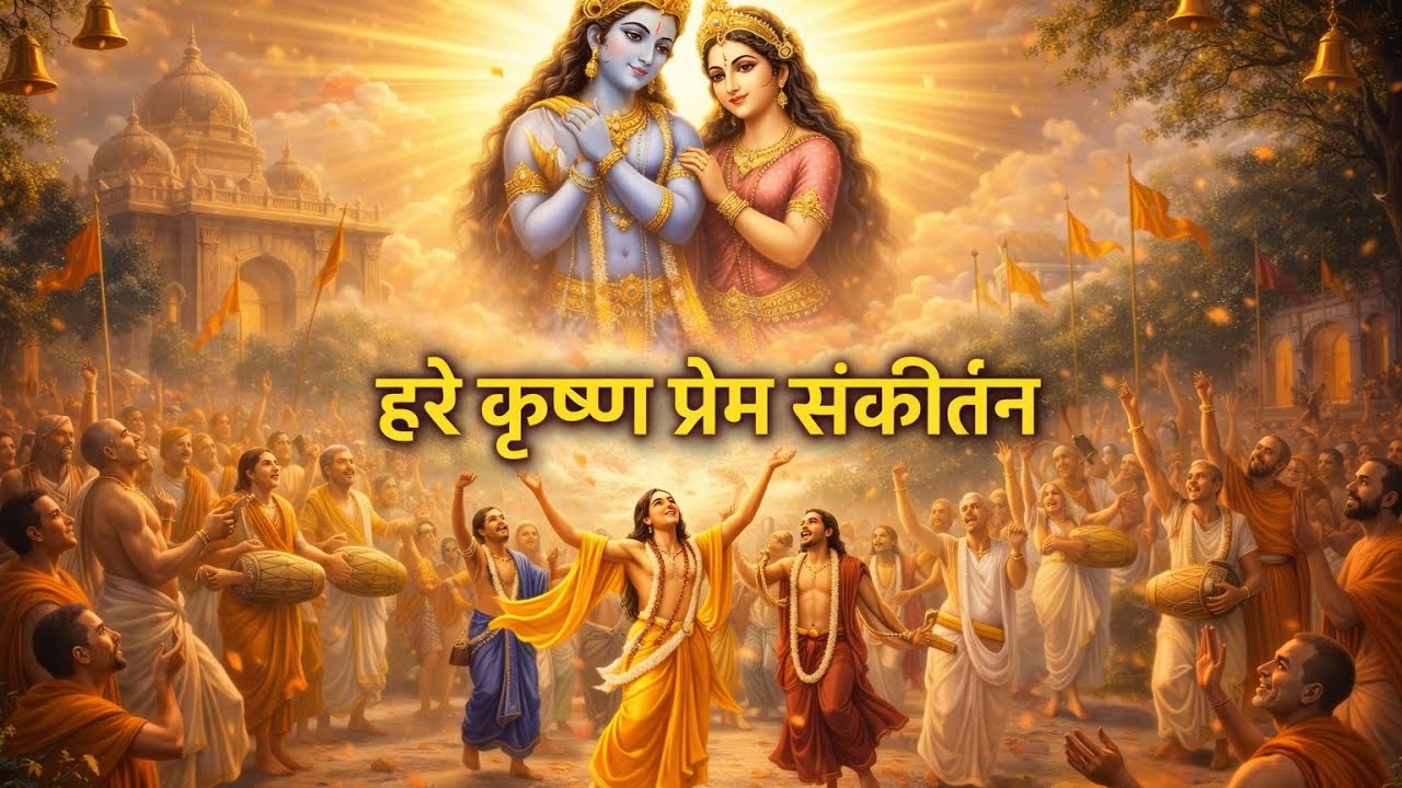 हरे कृष्ण प्रेम संकीर्तन | Radhe Radhe Divine #RadheRadhe