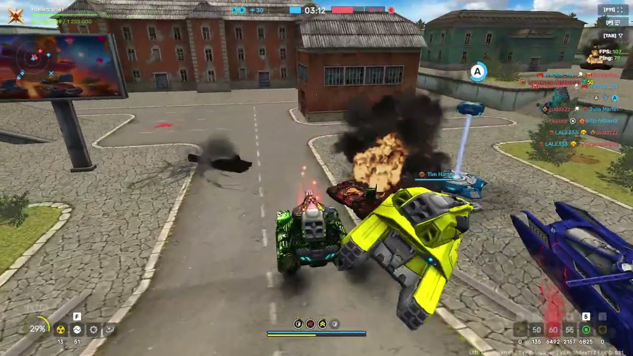 Tanki Online 2026 gameplay, im playing quick battles again and its really awesome and amazing