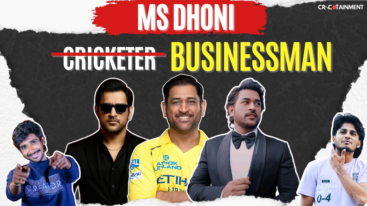 Dhoni - The Businessman | Tamil | CRICOTAINMENT