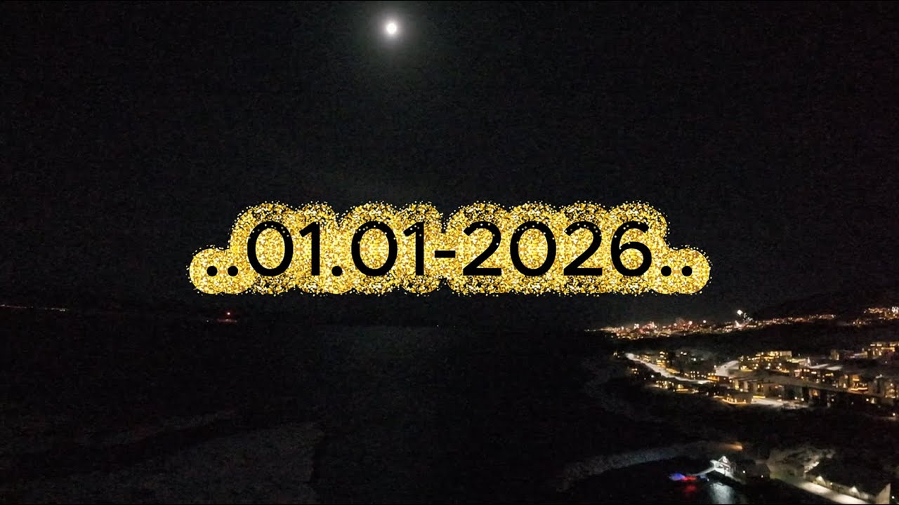 Happy New Year 2026! FPV 01.01, 00.00.