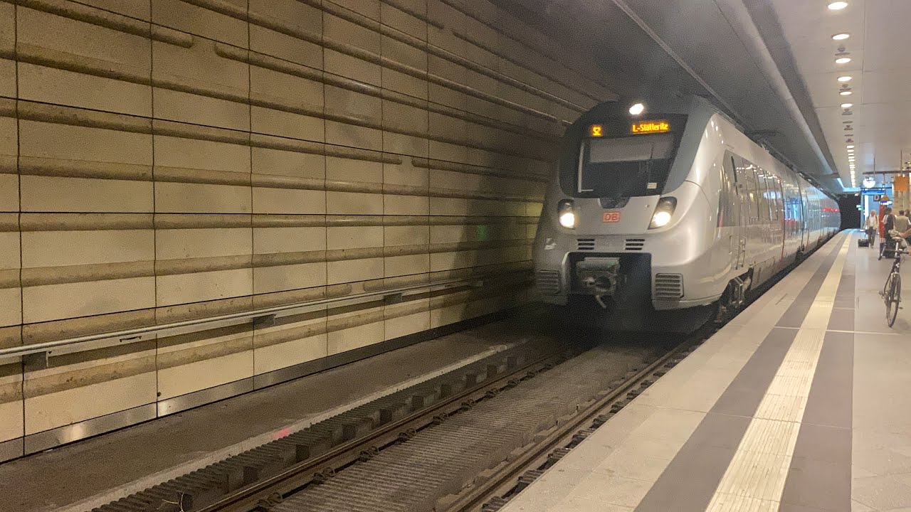 Mittfahrt in der S2 von Leipzig HBF nach Leipzig Stötteritz