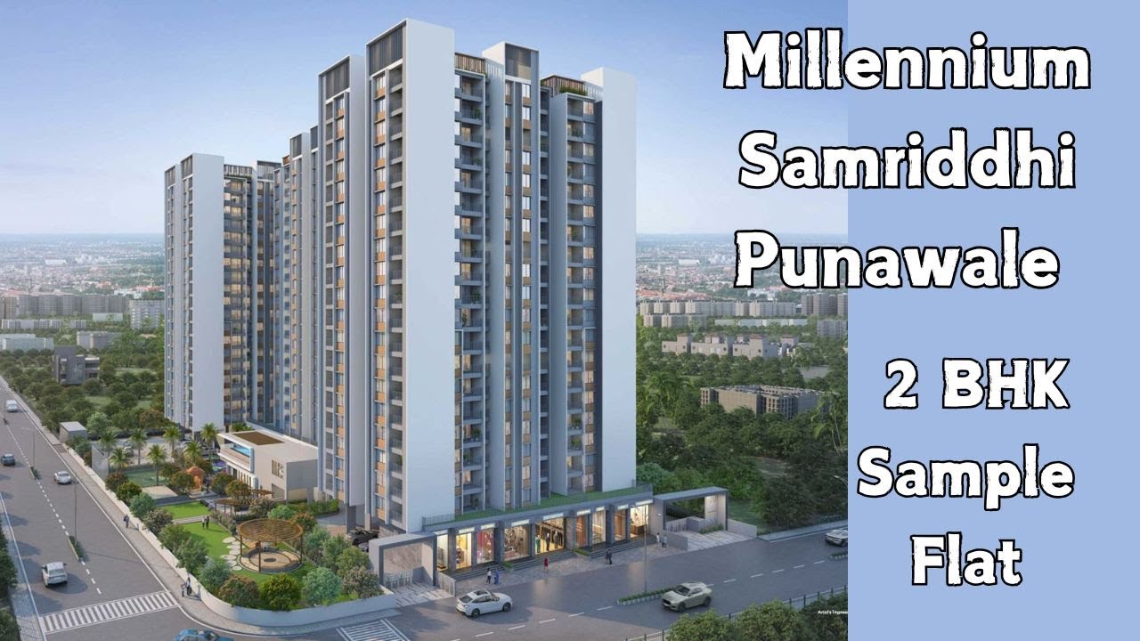 Millennium Samriddhi in Punawale 2 BHK Sample Flat  | housingtiger.com
