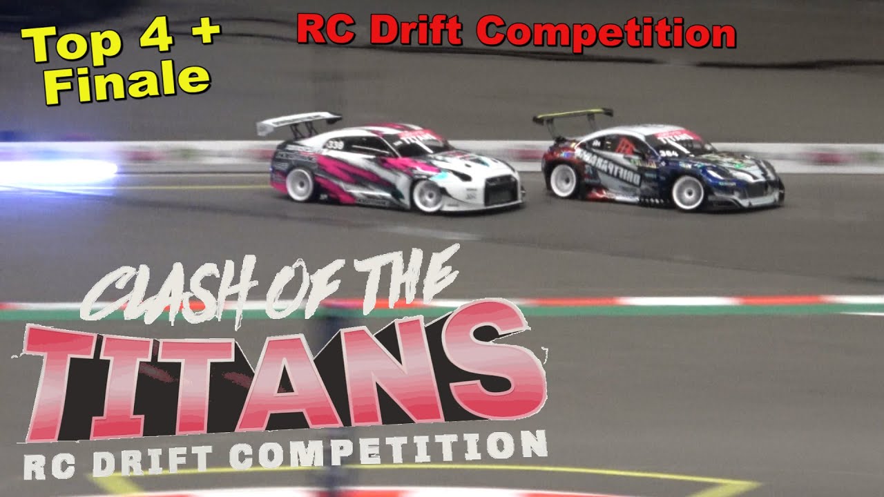 Amazing Drift Battle - Final TOP 4 - Clash of the Titans - RC Drift Competition 2023 - Worlds Final