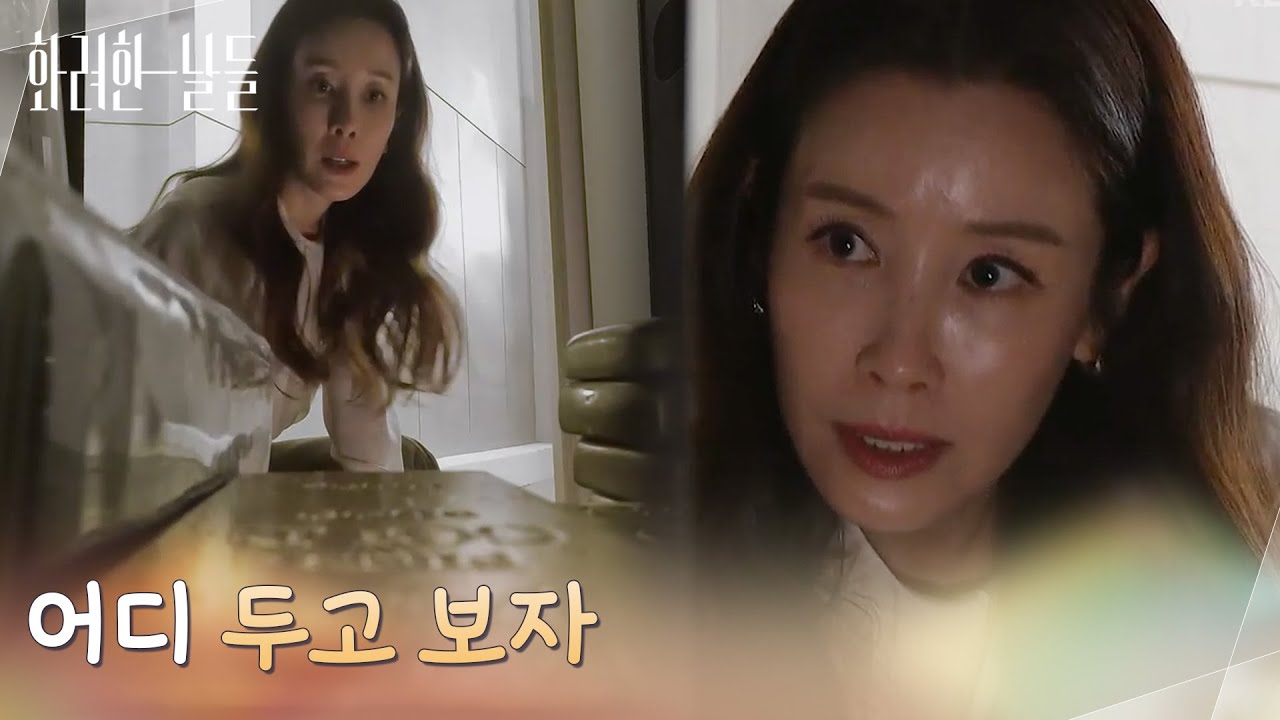 ＂어디 두고 보자＂박성근 몰래 금고에서 문서를 꺼내는 이태란 [화려한 날들] | KBS 251129 방송