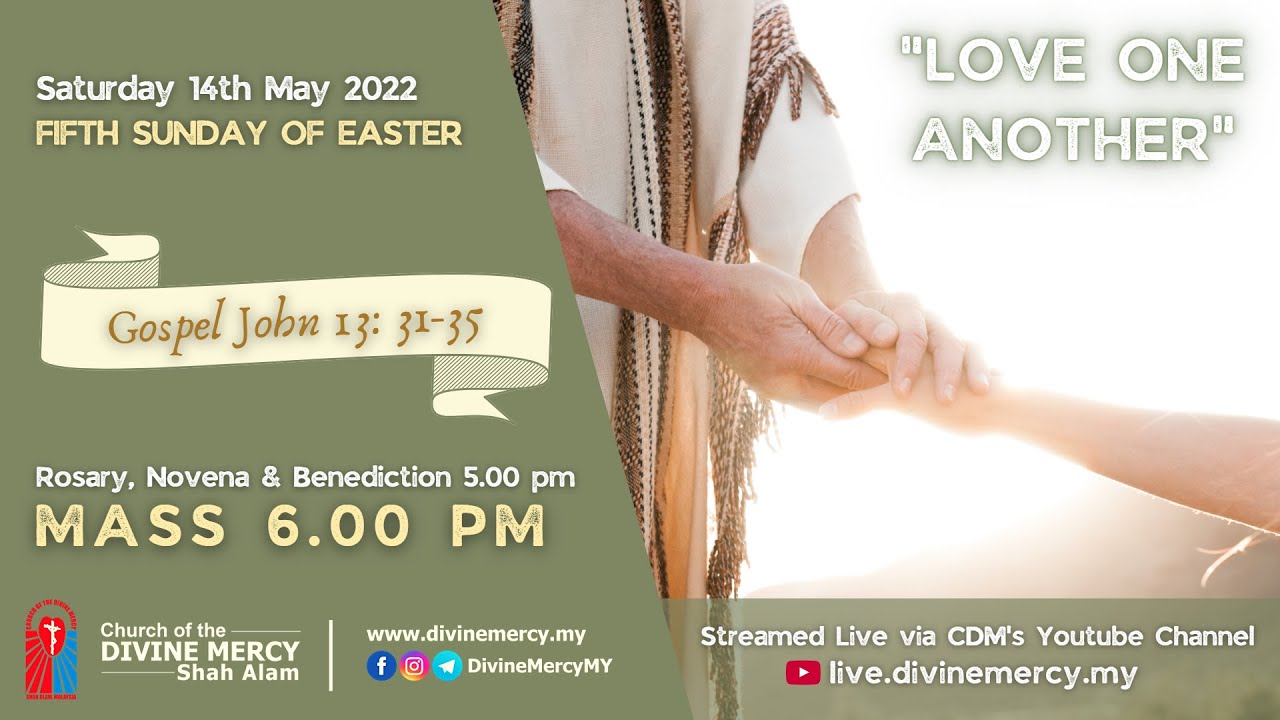 Mass -  Sunset, 5th Sunday Of Easter | Church of the Divine Mercy, Shah Alam