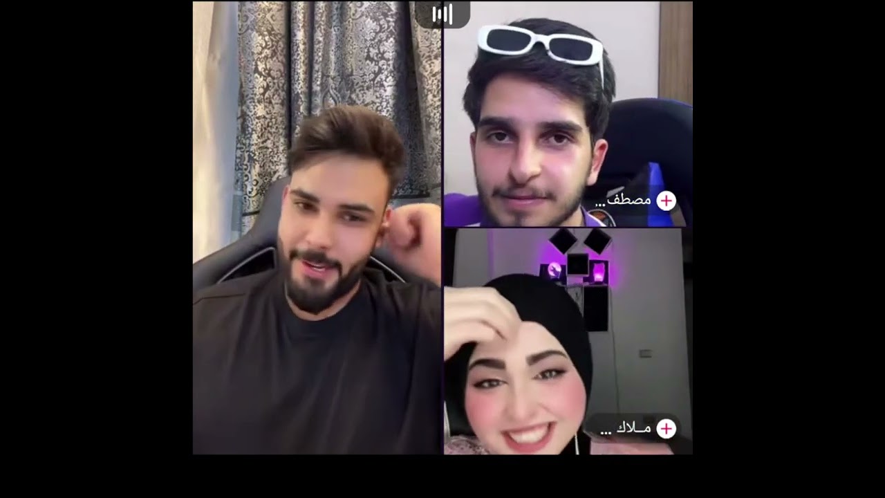محمود المكسيكي مع ملاك و جسومي ضحك فول مع مصطفى بث 21\3