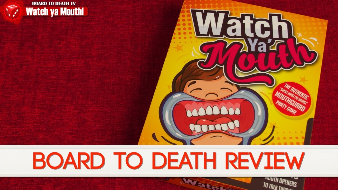 Watch Your Mouth Party Game Quick Review