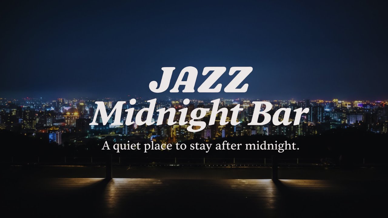 [playlist] JAZZ 深夜酒吧｜Part 6 · Rooftop City Lights｜Relaxing Jazz Piano & Vocals