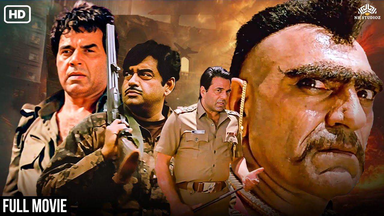 Dharmendra, Shatrughan Sinha & Amrish Puri Bollywood Superhit Movie | Loha 1987 | लोहा फुल मूवी