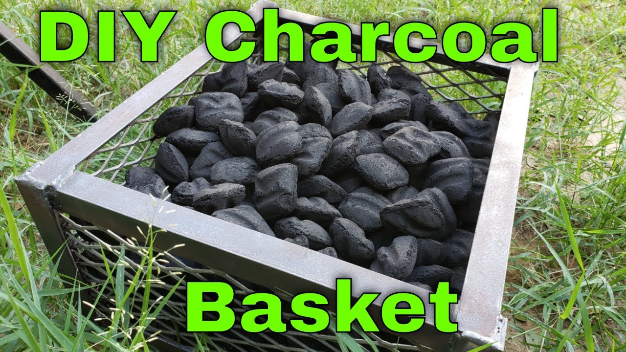 How to build a charcoal basket for offset and vertical BBQ smokers. DIY  Project