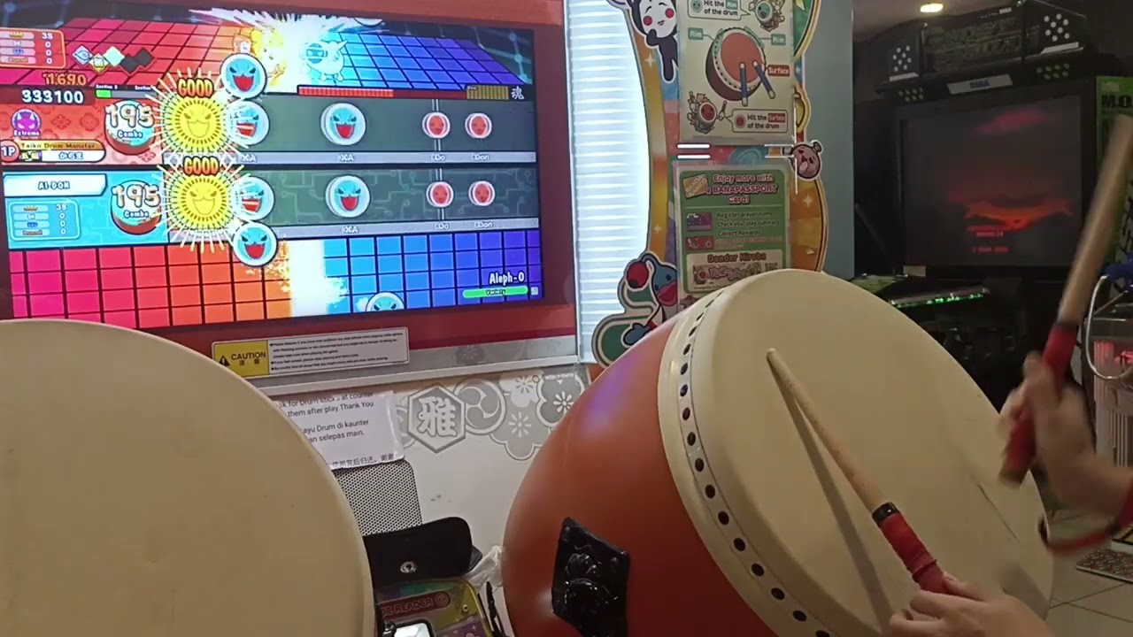 Taiko no tatsujin Nijiro ver.  Aleph-0 / LeaF  Extreme Full Combo